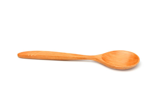 istock Wooden spoon isolated. 685774922