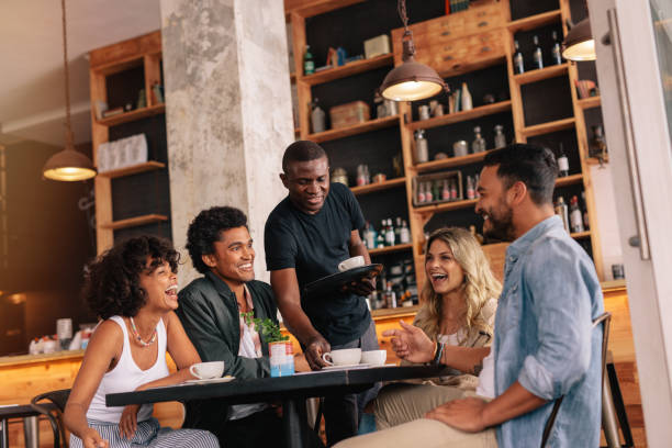 istock Young people meeting at coffee shop 685777282
