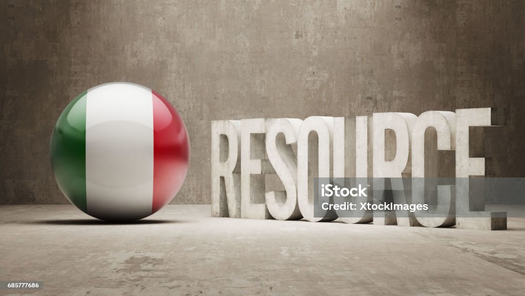 Resource Concept High Resolution Resource Concept Capital - Architectural Feature stock illustration