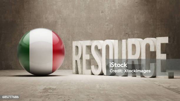 Resource Concept Stock Illustration - Download Image Now - Capital - Architectural Feature, Concepts & Topics, Creation