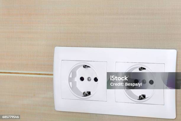 The Electric Socket Of 220v Stock Photo - Download Image Now - Domestic Kitchen, Domestic Room, Electricity