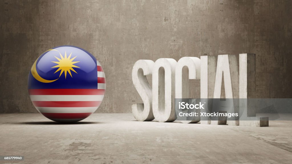Concept de Social - Illustration de Asie libre de droits