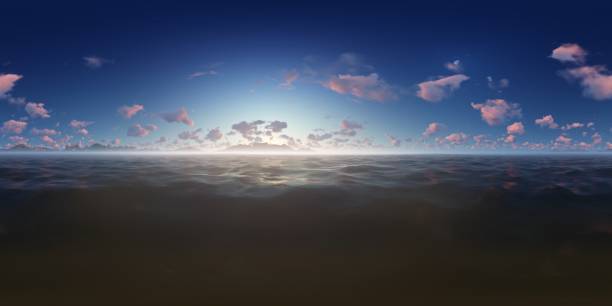 istock 360° panorama of a mountains landscape viewed from the sea 685780430