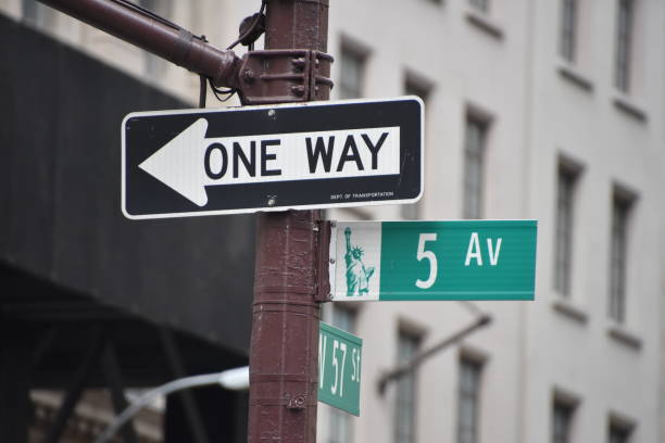 istock Fifth Avenue sign New York 685780578