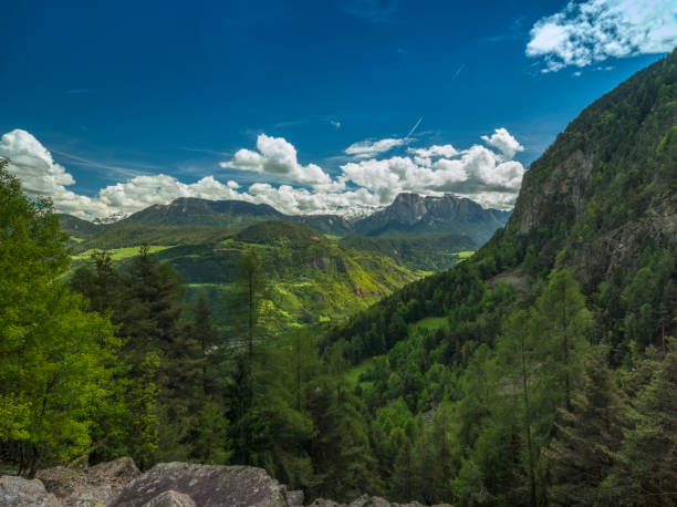 A beautiful spring ned in travels on the dolomite alps. Changeable weather, fresh air and windy. This is southern Tyrol.