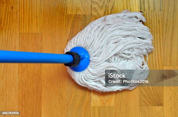 Mop Cleaning Stock Photo - Download Image Now - Broom, Brushing, Bucket