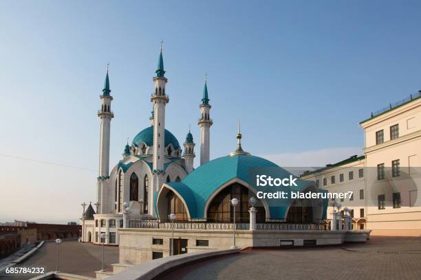 Photo libre de droit de Mosquée Kol Sharif À Kazan Russie banque d'images et plus d'images libres de droit de Affaires Finance et Industrie - Affaires Finance et Industrie, Architecture, Avril