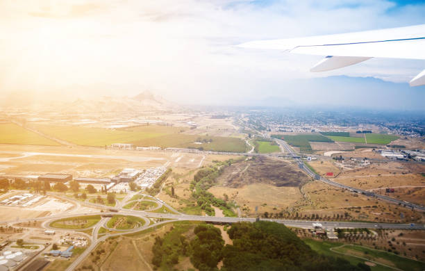 istock Airplane view of Santiago, Chile 685789658