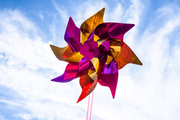 istock Colorful kite against sky background 685791890