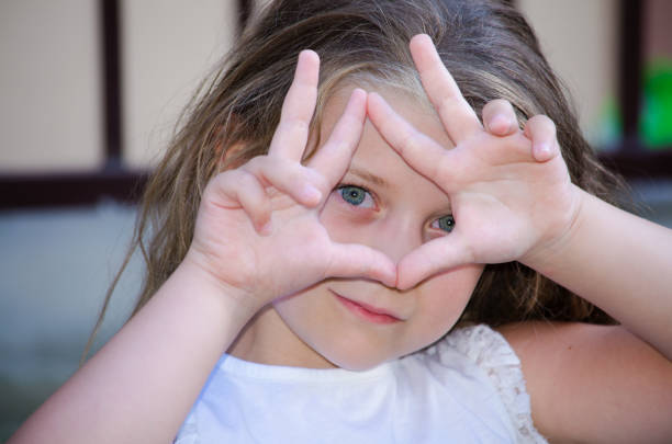 istock Little adorable girl smiles 685794054
