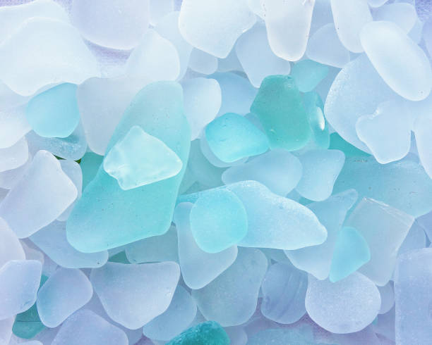 Multi Colored Pile Of Sea Glass