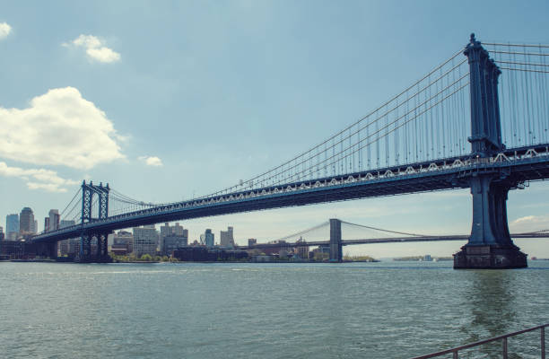 istock Manhattan Bridge and the City. 685802070