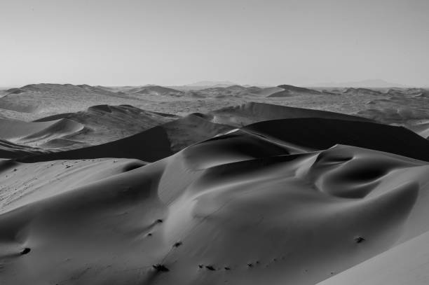 istock View onto Desert Landscape with Smooth Dunes, Big Daddy, Sossusvlei, Namibia 685807706