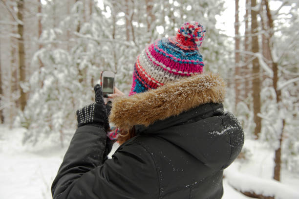 istock Woman taking photo with Phone 685811216
