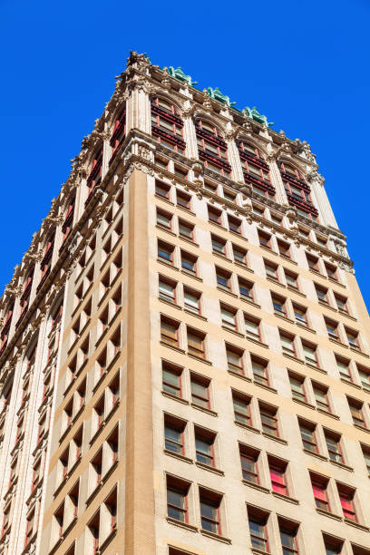 istock historical office building in downtown Manhattan, NYC 685816212