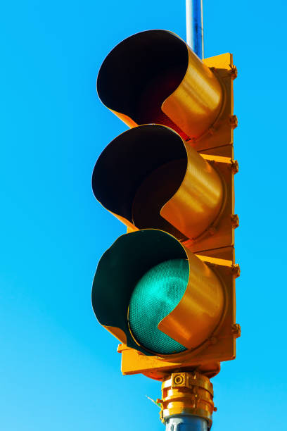 istock traffic lights in New York City 685816230