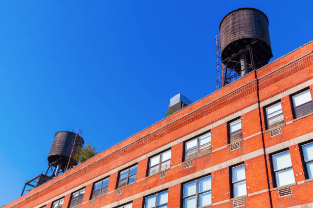 istock old brick building in Manhattan, New York City 685816282