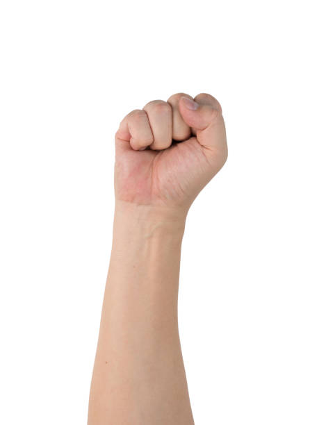 istock Punch fist of man hand 685822650