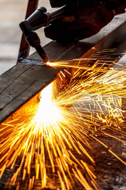 istock Metal cutting gas 685823760