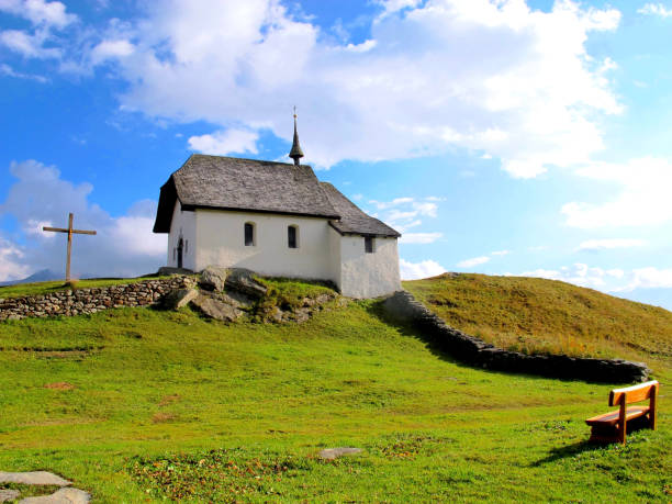 istock A church on the mountain 685837156