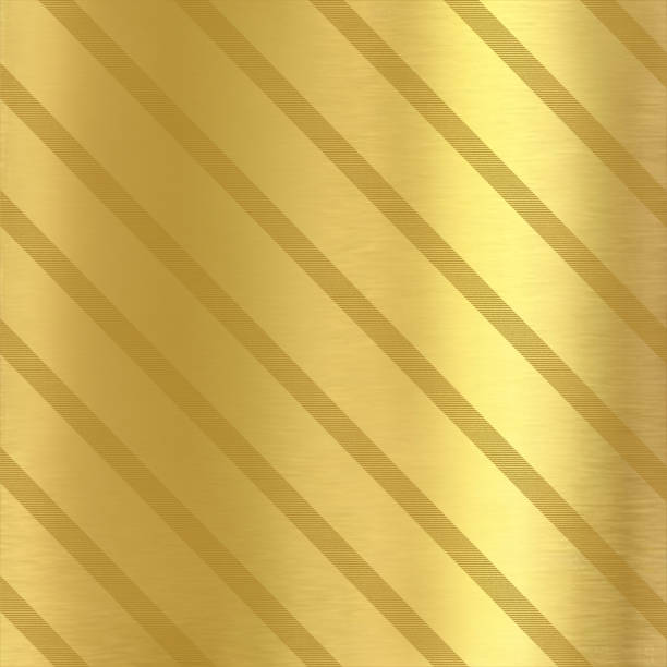 Golden background with diagonal lines vector art illustration