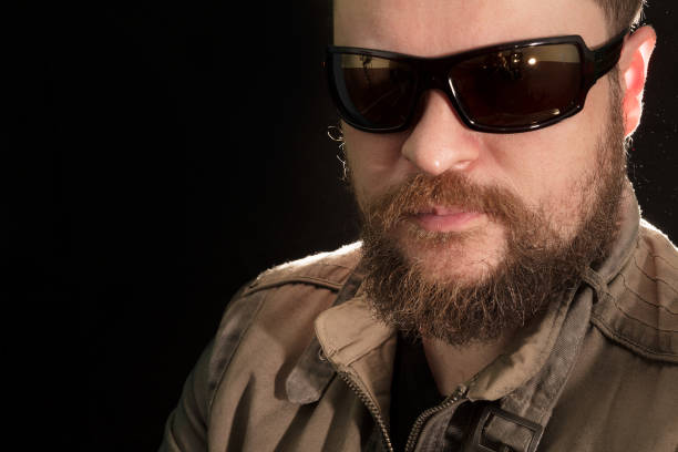 istock Handsome bearded man in sunglasses 685855156