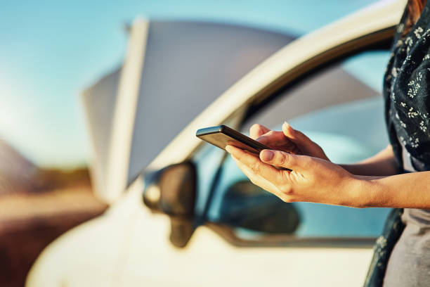 Seeking emergency roadside assistance