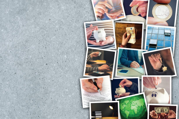 istock Business and entrepreneurship photo collage 685860002
