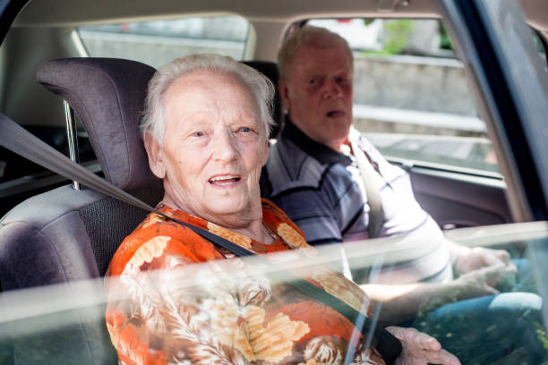 istock Seniors In the Nursing Home Enjoying  A Car Ride 685864276