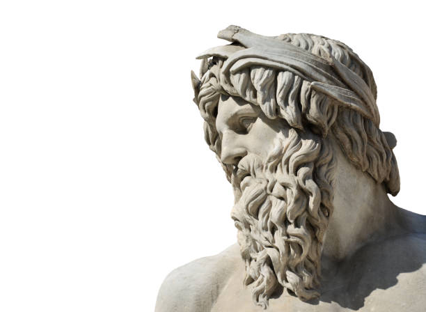 istock Greek or Roman god statue 685865132