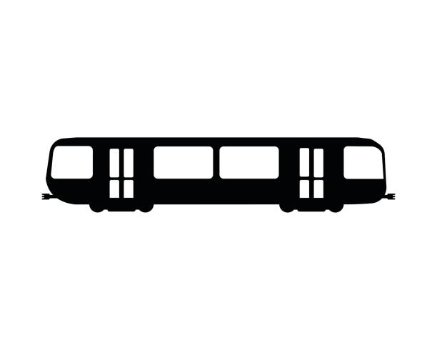 метро плоский значок и логотип. иллюстрация silhouette vector - silhouette bus symbol motor scooter stock illustrations