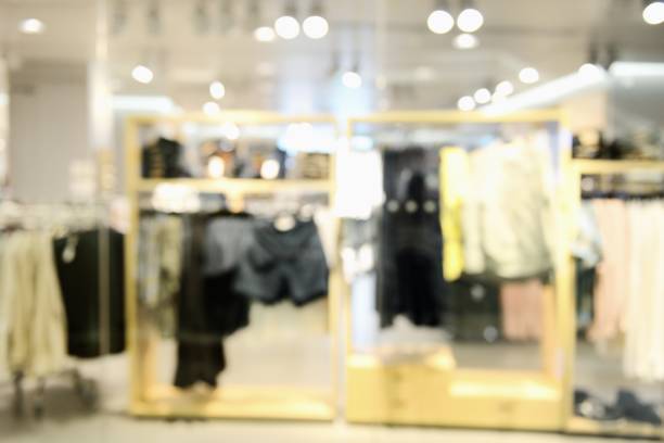 istock Abstract blur of shopping mall 685880644