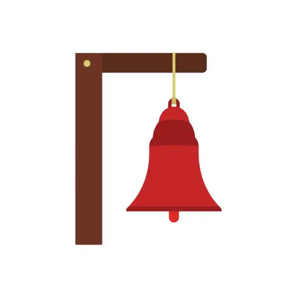 Vector illustration of Alarm bell icon