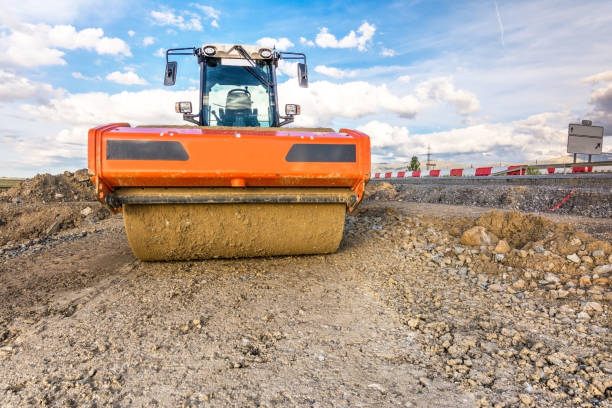 istock Outdoor quarry with heavy machinery 685887162