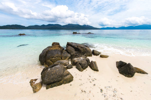 istock Beautiful beach and sky at rokroy  Islands ,satun ,Thailand 685892612