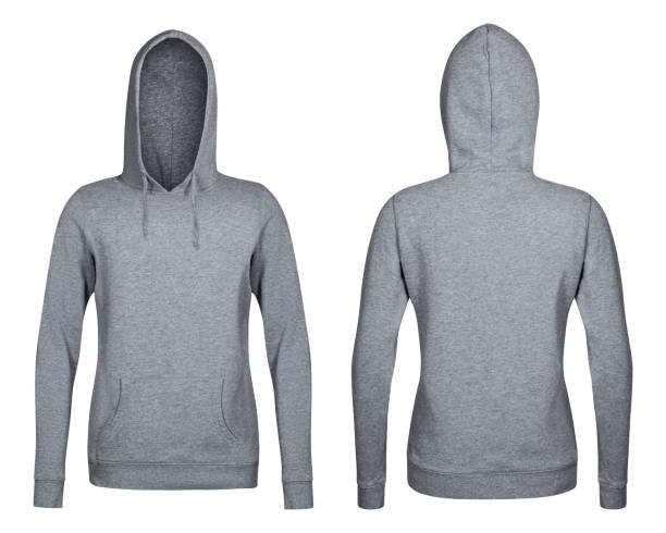 istock gray hoodie, sweatshirt mockup, white background 685907468