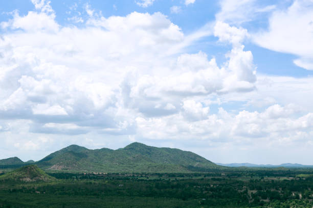 istock landscape nature - layer of mountain and sky view 685914802