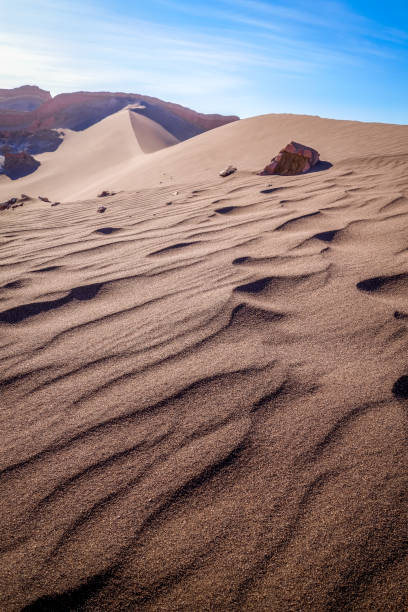 istock Sand dunes in Valle de la Luna, San Pedro de Atacama, Chile 685964084