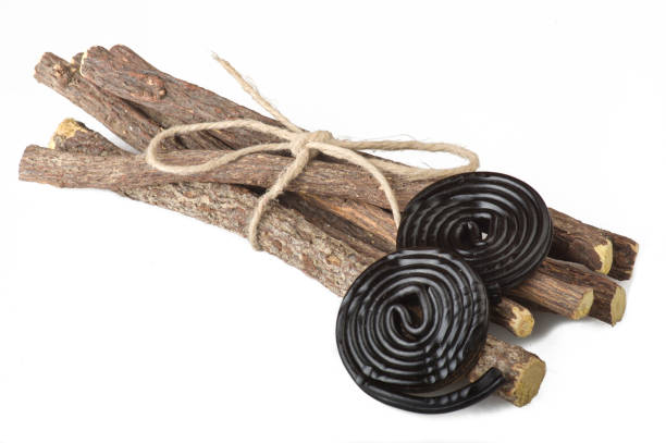 istock Licorice roots and licorice black 685964694