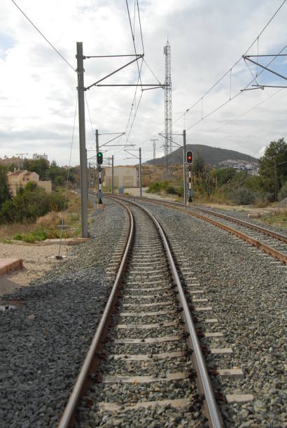 istock Railway tracks in Alicante - Spain 685967460