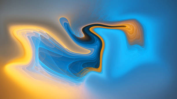 istock Colorful psychedelic liquefied background 686010858