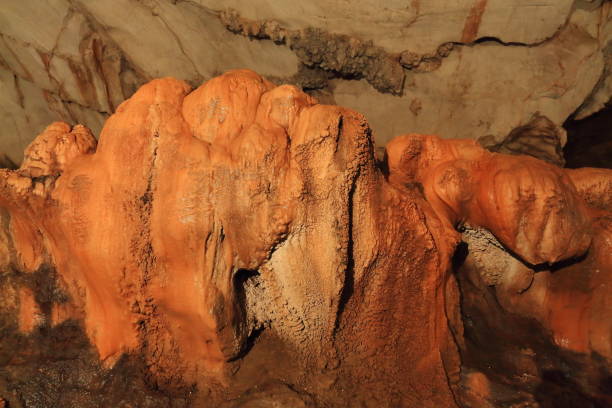 istock Limestone formations inside Tham Jang cave. Vang Vieng-Laos. 4699 686032914