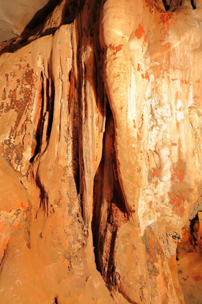 istock Limestone formations inside Tham Jang cave. Vang Vieng-Laos. 4694 686033786