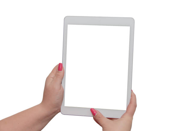 istock Woman holding a tablet 686037758
