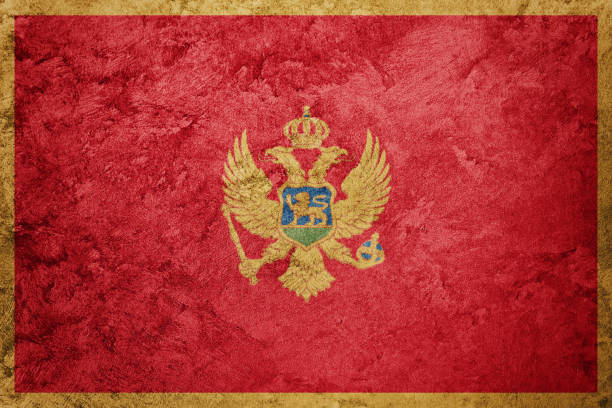 istock Grunge Montenegro flag. Montenegro flag with grunge texture. 686068732