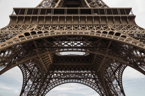 istock Close-up of the Eiffel Tower 686071392