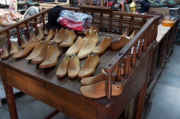 istock Shoe molds in BA flea market 686071492