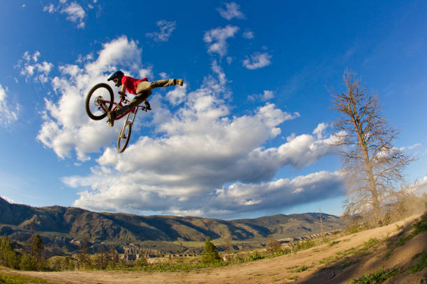 istock A young man does a nac nac trick on his downhill-style mountain bike. 686077708