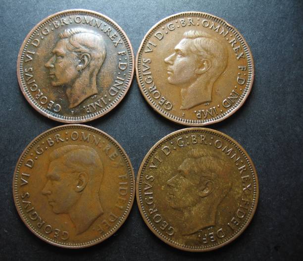 istock Vintage Australian One Penny copper Coin. 686077728