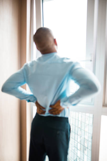 istock businessman waking up in the bedroom 686086904